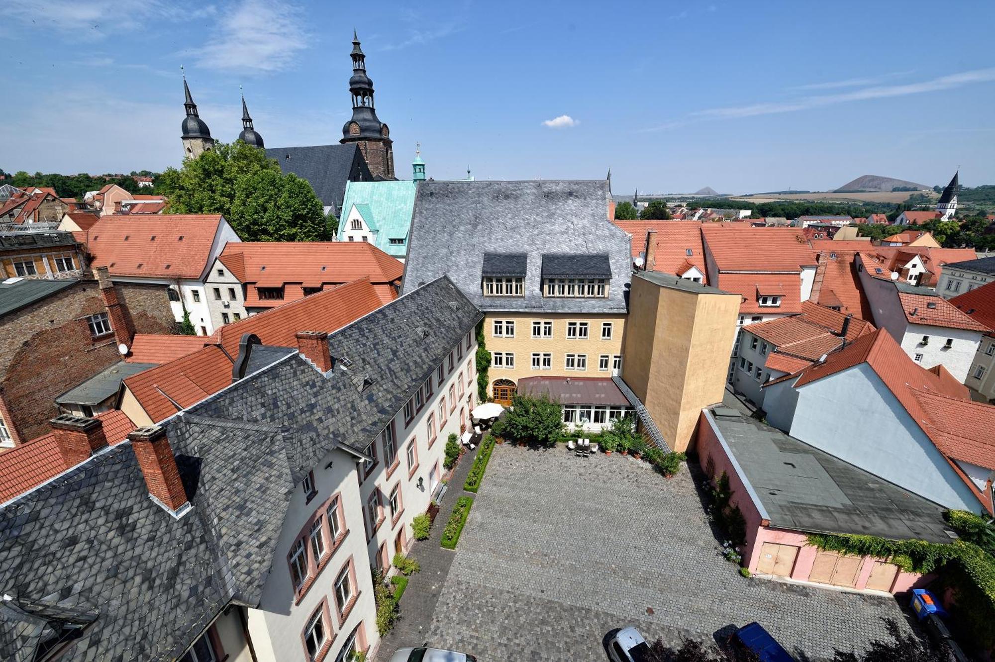 Hotel Graf Von Mansfeld Лютерштадт-Айслебен Екстер'єр фото